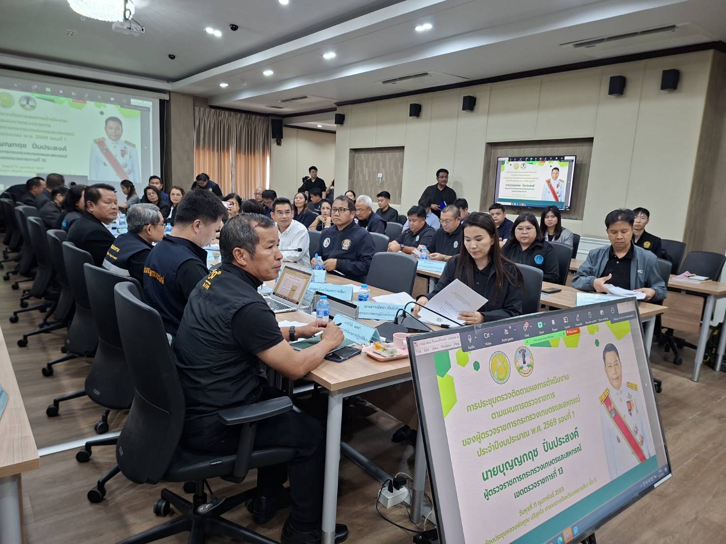 title - ผู้ตรวจราชการ ส.ป.ก. เข้าร่วมประชุมติดตามผลการดำเนินงานตามแผนการตรวจราชการของผู้ตรวจราชการกระทรวงเกษตรและสหกรณ์ ประจำปีงบประมาณ พ.ศ. 2569 รอบที่ 1 เขตตรวจราชการที่ 13 จังหวัดนครราชสีมา